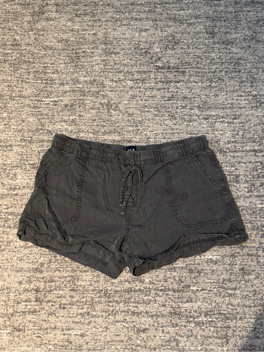 GAP Dark Gray Drawstring Women's Shorts